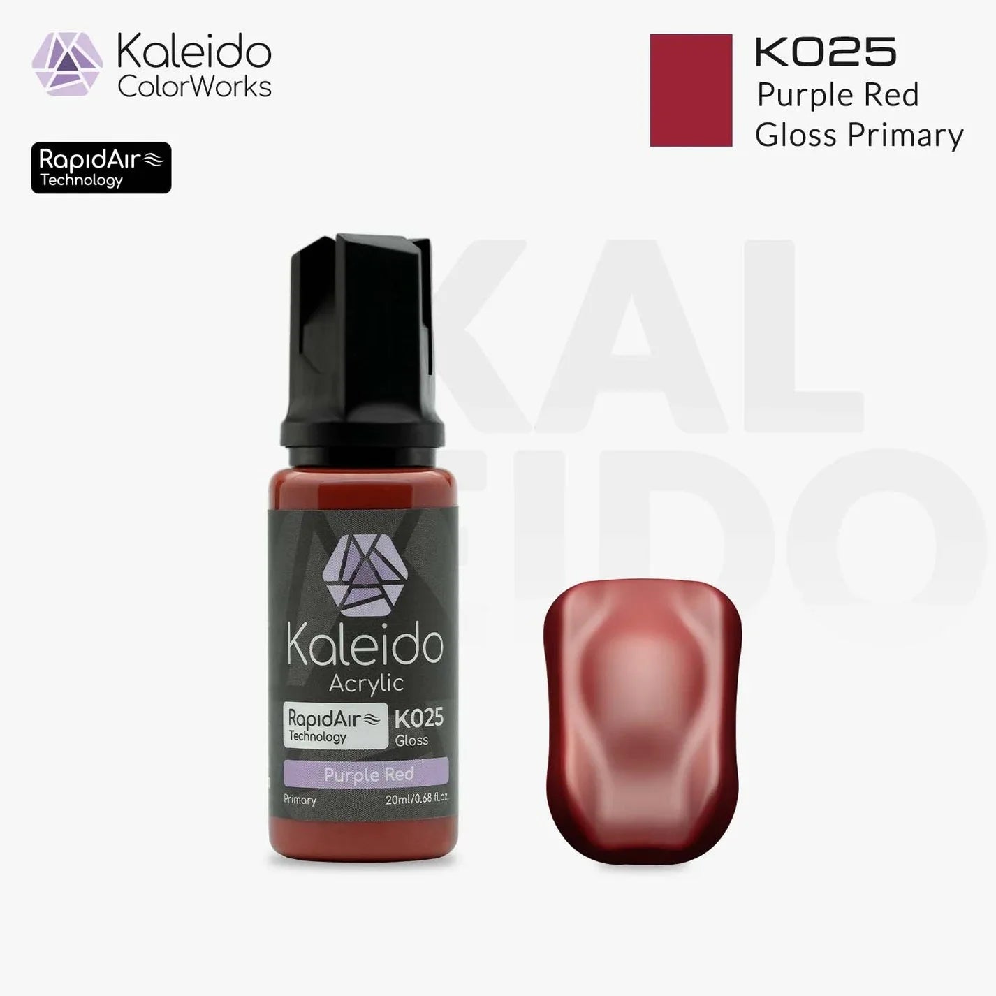 Kaleido K025 Purple Red Primary Colors Acrylic Paint 20ml