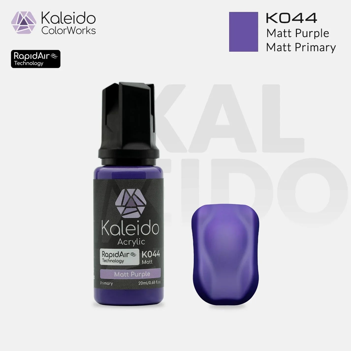Kaleido K044 Matt Purple Primary Colors Acrylic Paint 20ml