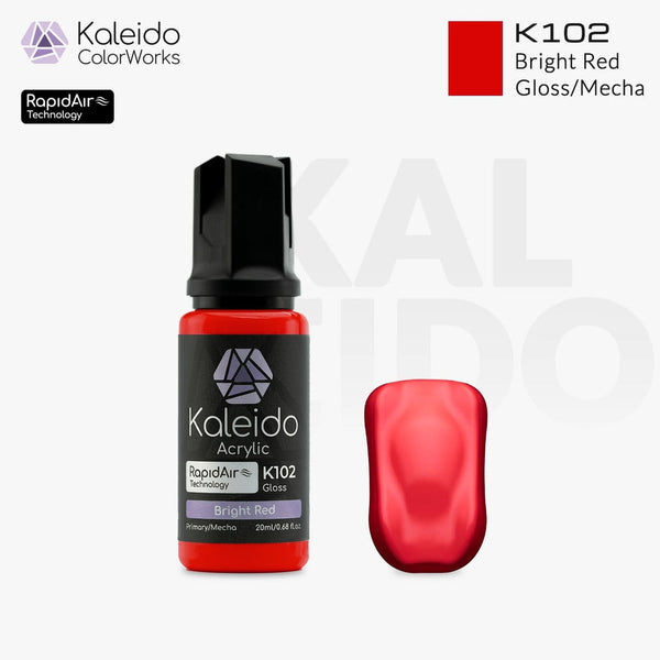 Gaahleri K102 Mecha Colors Bright Red Acrylic Paint 20ml