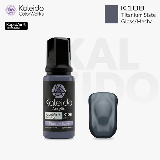 Gaahleri K108 Mecha Colors Titanium Slate Acrylic Paint 20ml