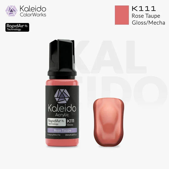 Kaleido K111 Mecha Colors Rose Taupe Acrylic Paint 20ml - A-Z Toy Hobby