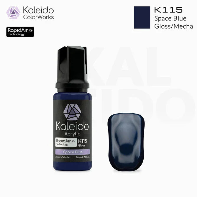 Kaleido K115 Mecha Colors Space Blue Acrylic Paint 20ml - A-Z Toy Hobby