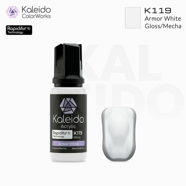 Gaahleri K119 Mecha Colors Armor White Acrylic Paint 20ml