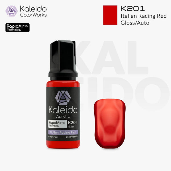Gaahleri K201 Auto Colors Italian Racing Red Acrylic Paint 20ml