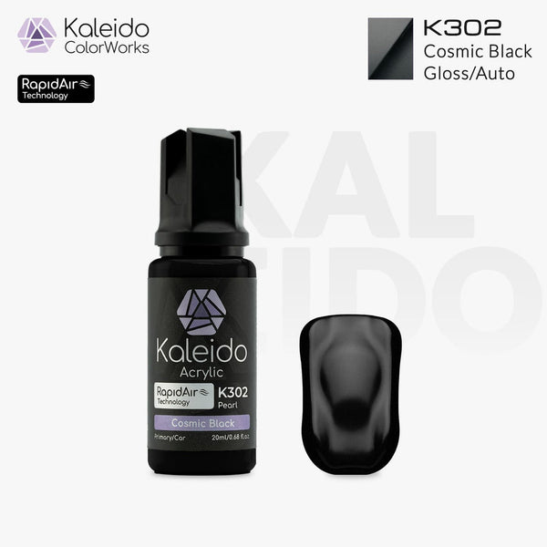 Gaahleri K302 Auto Colors Cosmic Black Acrylic Paint 20ml