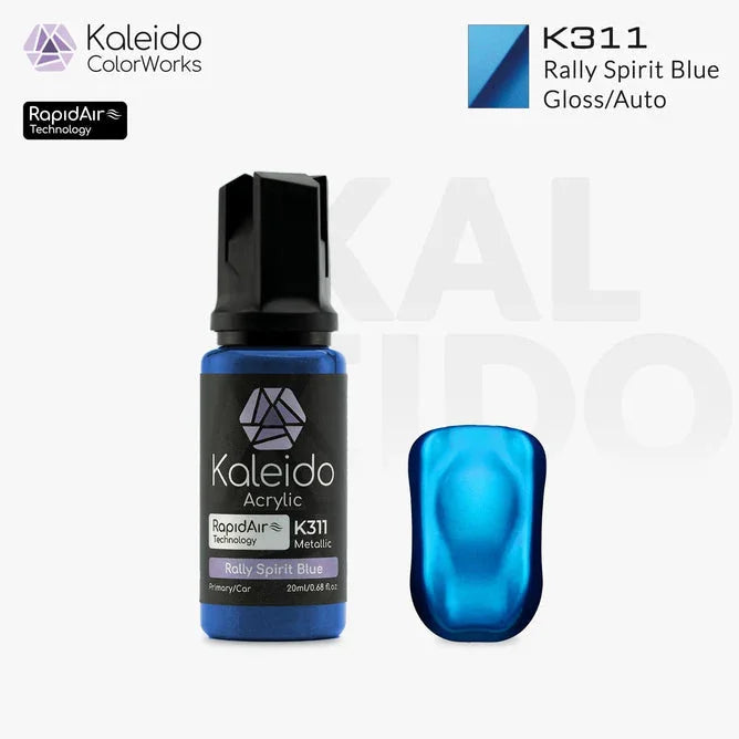 Kaleido K311 Auto Colors Rally Spirit Blue Acrylic Paint 20ml - A-Z Toy Hobby