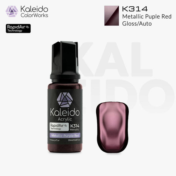 Gaahleri K314 Auto Colors Metallic Purple Red Acrylic Paint 20ml