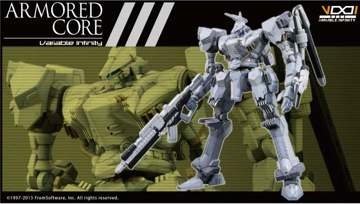 Kotobukiya Aspina White-Glint Armored Core 4 Ver. Model Kit - A-Z Toy Hobby