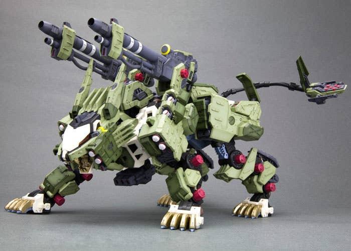 Kotobukiya Zoids 032 RZ-041 Liger Zero Panzer Marking Plus Ver. HMM 1/72 Model Kit - A-Z Toy Hobby