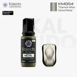 Kaleido KM004 Metal Colors Titanium Alloy Acrylic Paint 20ml - A-Z Toy Hobby