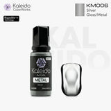 Kaleido KM006 Metal Colors Silver Acrylic Paint 20ml - A-Z Toy Hobby
