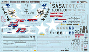 Kinetic 48146 F-16C Texas ANG The Lone Star Gunfighters 1/48 Model Kit - A-Z Toy Hobby
