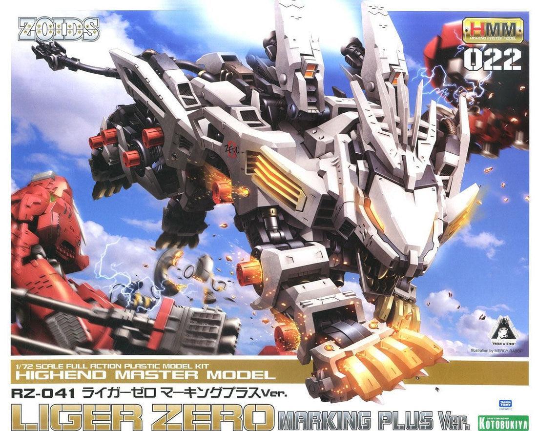 Kotobukiya Zoids 022 EZ-041 Liger Zero Marking Plus Ver. 1/72 Model Kit - A-Z Toy Hobby