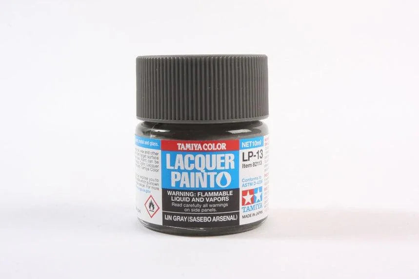 Tamiya 82113 LP-13 IJN Gray (Sasebo Arsenal) Lacquer Paint 10ml TAM82113 - A-Z Toy Hobby