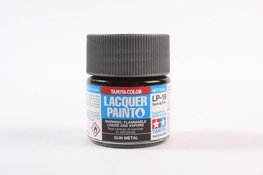 Tamiya 82119 LP-19 Gun Metal Lacquer Paint 10ml TAM82119 - A-Z Toy Hobby