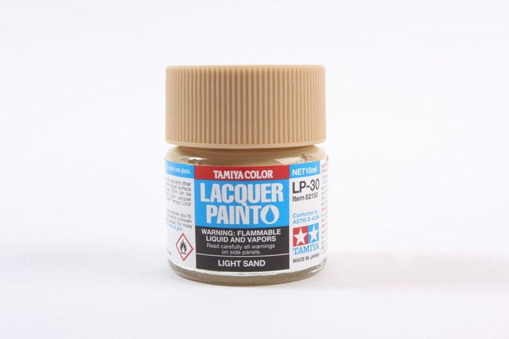 Tamiya 82130 LP-30 Light Sand Lacquer Paint 10ml TAM82130 - A-Z Toy Hobby