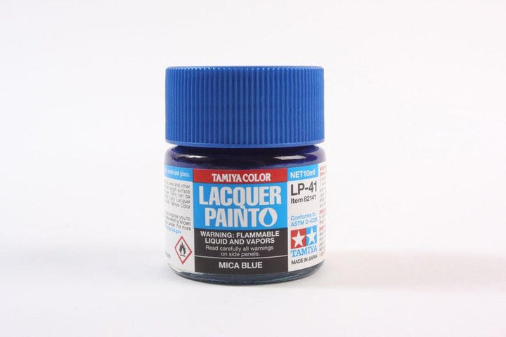 Tamiya 82141 LP-41 Mica Blue Lacquer Paint 10ml TAM82141 - A-Z Toy Hobby