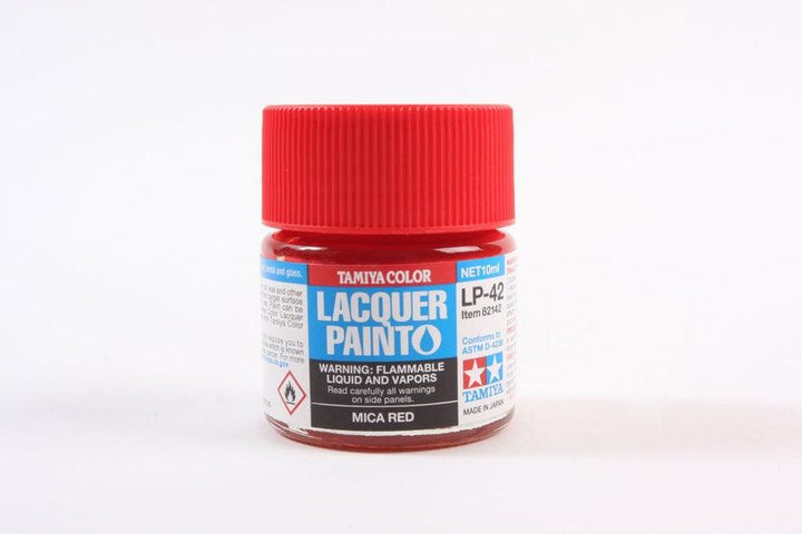 Tamiya 82142 LP-42 Mica Red Lacquer Paint 10ml TAM82142 - A-Z Toy Hobby