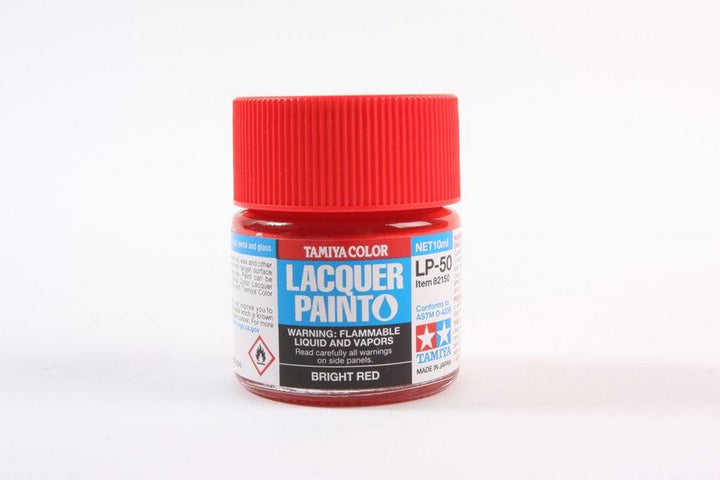 Tamiya 82150 LP-50 Bright Red Lacquer Paint 10ml TAM82150 - A-Z Toy Hobby