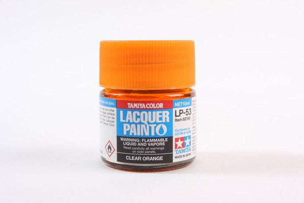Tamiya 82153 LP-53 Clear Orange Lacquer Paint 10ml TAM82153 - A-Z Toy Hobby