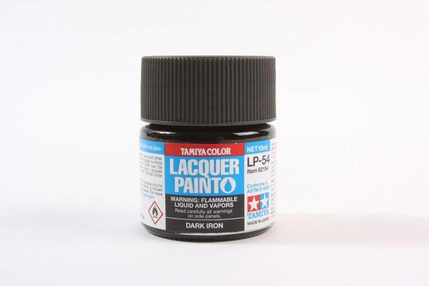 Tamiya 82154 LP-54 Dark Iron Lacquer Paint 10ml TAM82154 - A-Z Toy Hobby
