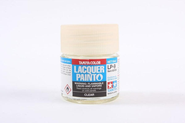 Tamiya 82109 LP-9 Clear Lacquer Paint 10ml TAM82109 - A-Z Toy Hobby