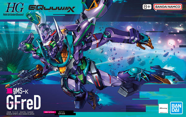 Bandai HGGQX 08 GFreD 1/144