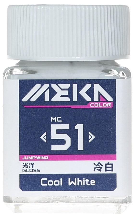 Jumpwind MC51 Meka Color Cool White Paint 18ml - A-Z Toy Hobby