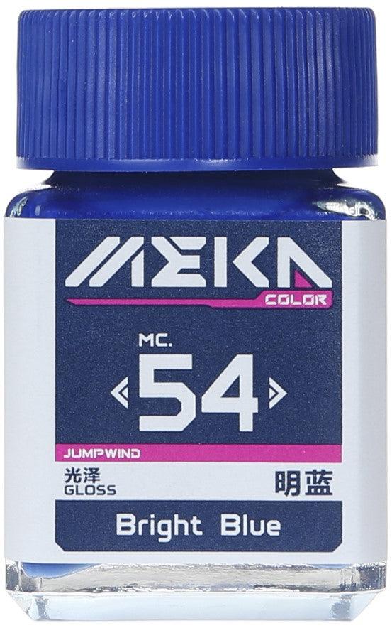 Jumpwind MC54 Meka Color Bright Blue Paint 18ml - A-Z Toy Hobby