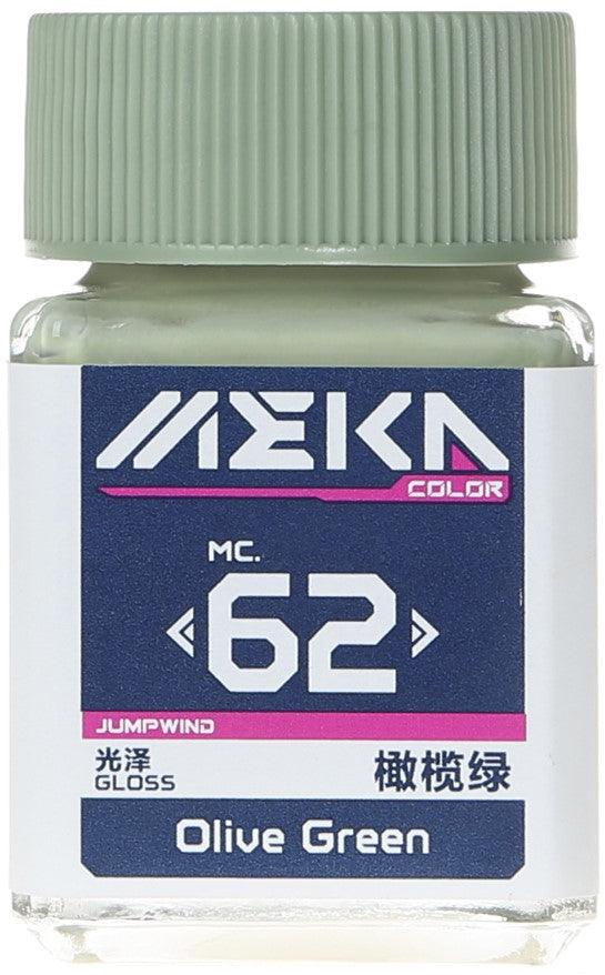 Jumpwind MC62 Meka Color Olive Green Paint 18ml - A-Z Toy Hobby