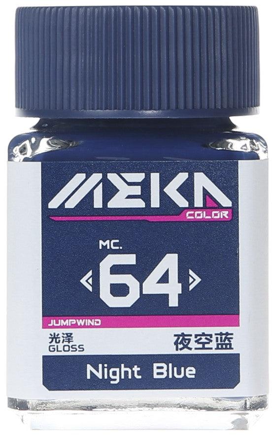 Jumpwind MC64 Meka Color Night Blue Paint 18ml - A-Z Toy Hobby