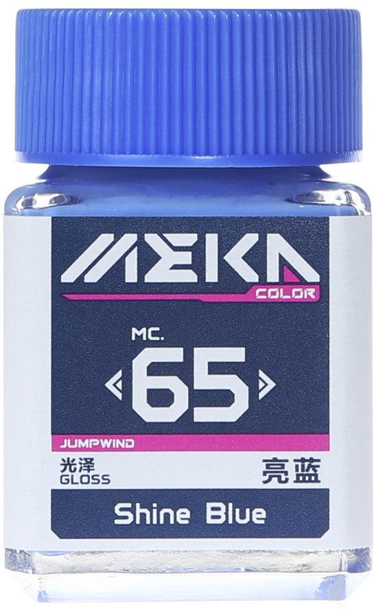 Jumpwind MC65 Meka Color Shine Blue Paint 18ml - A-Z Toy Hobby