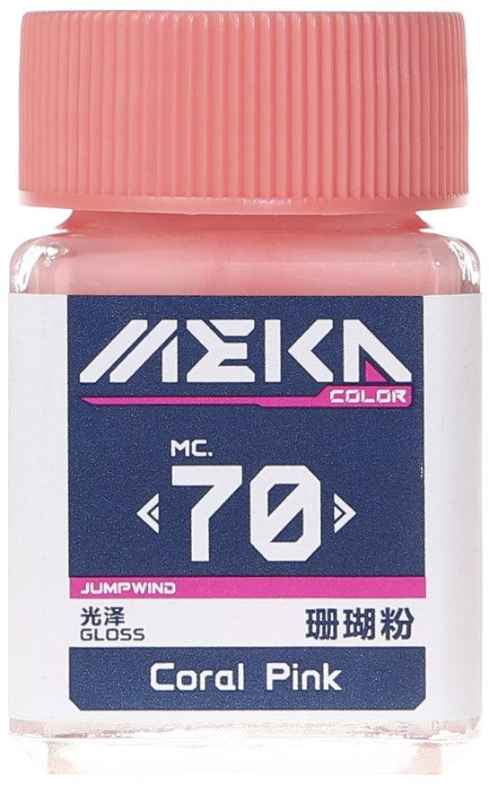 Jumpwind MC70 Meka Color Coral Pink Paint 18ml - A-Z Toy Hobby