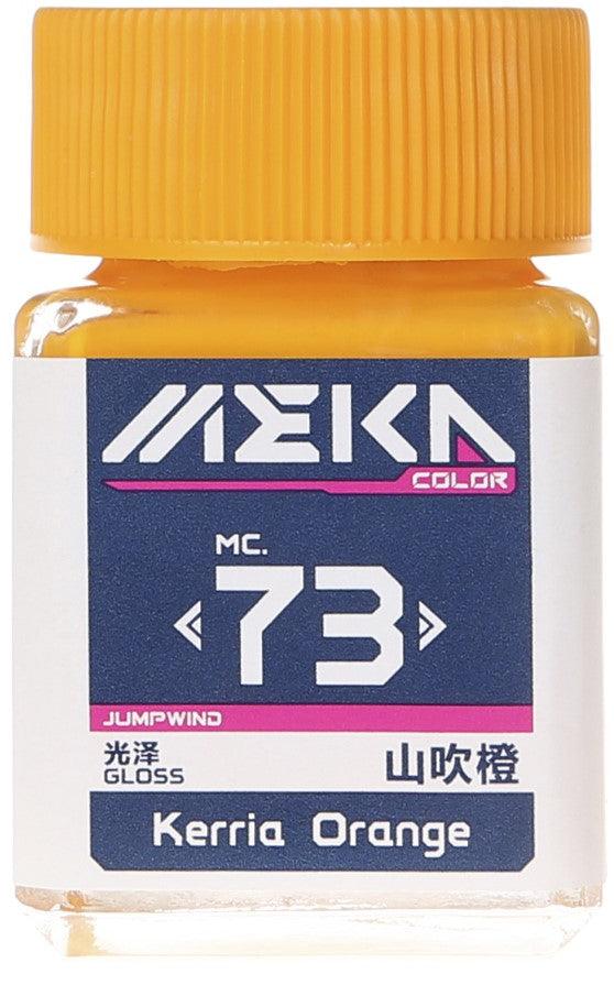 Jumpwind MC73 Meka Color Kerria Orange Paint 18ml - A-Z Toy Hobby