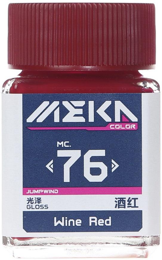 Jumpwind MC76 Meka Color Wine Red Paint 18ml - A-Z Toy Hobby