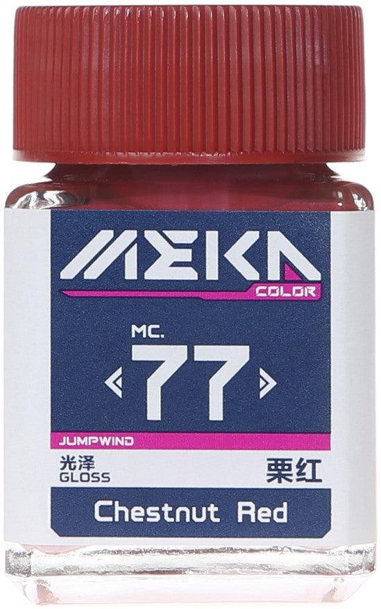 Jumpwind MC77 Meka Color Chestnut Red Paint 18ml - A-Z Toy Hobby