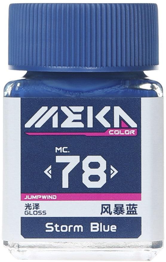 Jumpwind MC78 Meka Color Storm Blue Paint 18ml - A-Z Toy Hobby