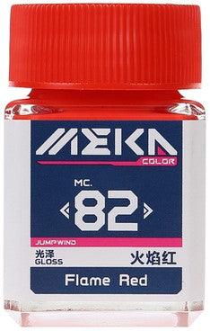 Jumpwind MC82 Meka Color Flame Red Paint 18ml - A-Z Toy Hobby