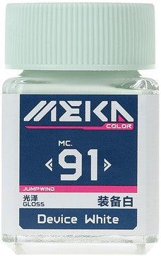 Jumpwind MC91 Meka Color Device White Paint 18ml - A-Z Toy Hobby