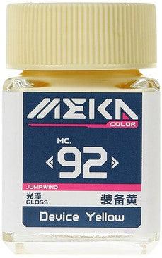 Jumpwind MC92 Meka Color Device Yellow Paint 18ml - A-Z Toy Hobby