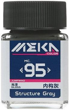 Jumpwind MC95 Meka Color Structure Gray Paint 18ml - A-Z Toy Hobby