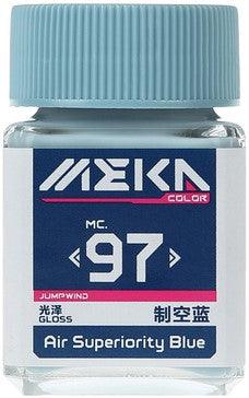 Jumpwind MC97 Meka Color Air Superiority Blue Paint 18ml - A-Z Toy Hobby