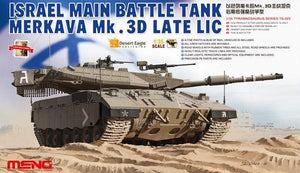 Meng Israel Main Battle Tank Merkava Mk.3D Late LIC 1/35 Model Kit - A-Z Toy Hobby