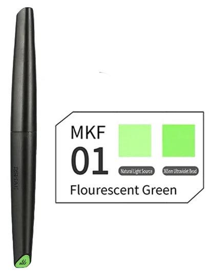 DSPIAE Soft Tip Marker Fluorescent Green MKF-01 - A-Z Toy Hobby