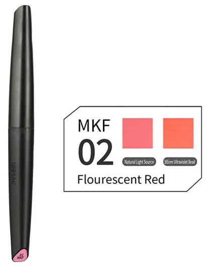 DSPIAE Soft Tip Marker Fluorescent Red MKF-02 - A-Z Toy Hobby