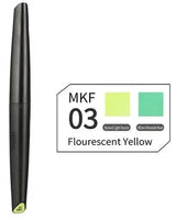 DSPIAE Soft Tip Marker Fluorescent Yellow MKF-03 - A-Z Toy Hobby