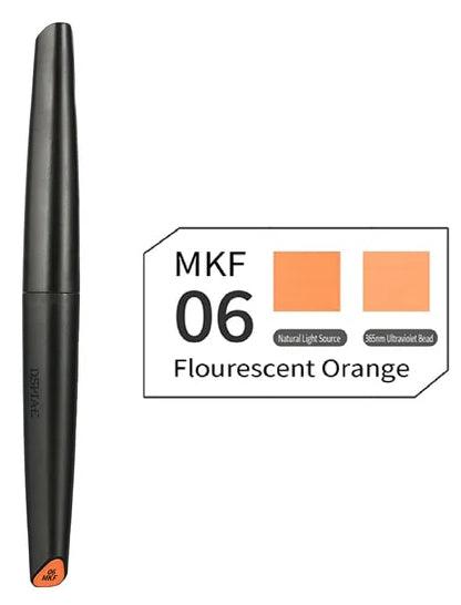 DSPIAE Soft Tip Marker Fluorescent Orange MKF-06 - A-Z Toy Hobby