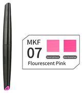 DSPIAE Soft Tip Marker Fluorescent Pink MKF-07 - A-Z Toy Hobby