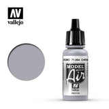 Vallejo 71064 Model Air Chrome (Metallic) Acrylic Paint 17ml - A-Z Toy Hobby