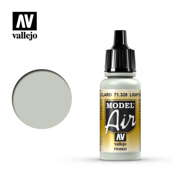 Vallejo 71328 Model Air Light Blue Acrylic Paint 17ml - A-Z Toy Hobby